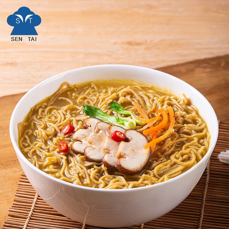High Protein Chicken Flavor Air-Dried Ramen Pasta Low Fat Non-GMO Refined Non-Fried Lower Carb Soy-Based Instant Noodles Bag