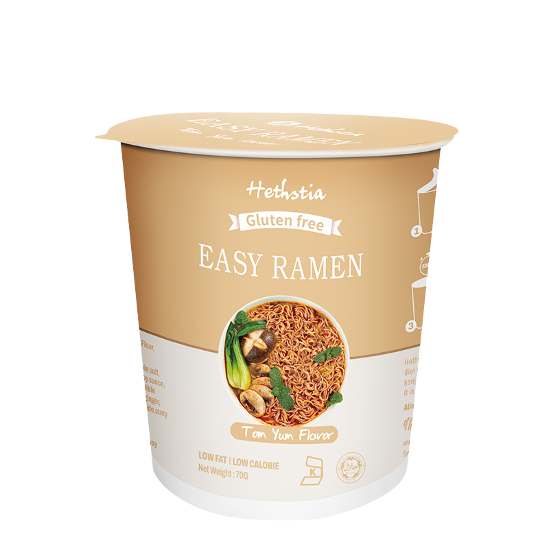 Wholesale Thailand-Style Instant Food for Cup Noodles Tom Yum Flavor Bulk Halal Ramen in Box or Bag Packaging