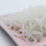 Ready-Cooked Gluten-Free Konjac Shirataki Noodles Instant Glucomannan Pasta Packaged in Bag for Adults