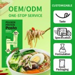 Keto-Friendly High Protein Low Gi Pea Pasta Noodles Refined Processing Box Packaging Healthy Alternative