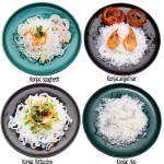 Ready-Cooked Gluten-Free Konjac Shirataki Noodles Instant Glucomannan Pasta Packaged in Bag for Adults