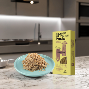 High Protein Low Gi Healthy Pasta Noodles Refined Chickpeas Pasta Box Packaging