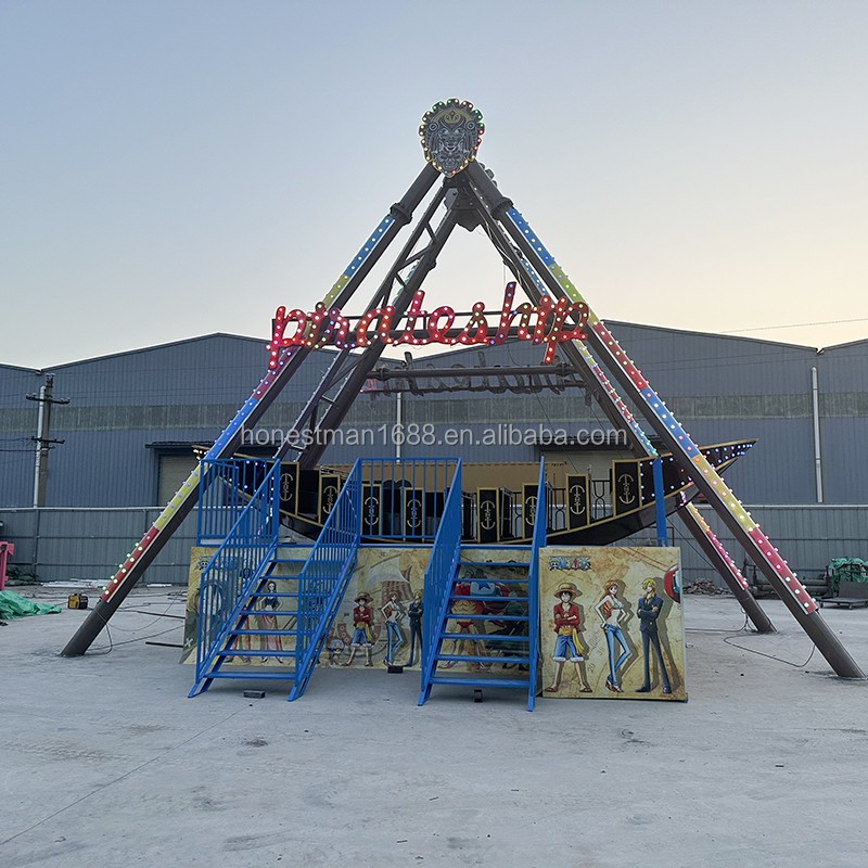 Pirate Ship Factory - Large Fiberglass Plastic Pirate Ship