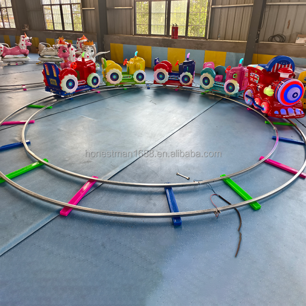 Steel Train Manufacturer - Children's Steel Ride-On Train Track Kids