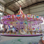 Fiberglass Carousel Manufacturer - 36 Seats Fiberglass Indoor Outdoor