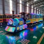 Amusement Train Factory - Electric Indoor Trackless Train Amusement Park