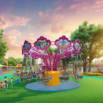 Swing Ride Factory - 16 Seats Mini Small Portable Amusement