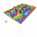 Obstacle Course Manufacturer - Outdoor Children Race Games Inflatable