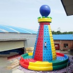 Climbing Wall Supplier - Hot Outdoor Inflatable Climbing Wall Bridge