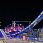 Flying Ride Supplier - Indoor Electric Flying UFO Ride Thrill