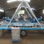 Boat Amusement Factory - Swing with Trailer Kids Toy Boat