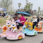 Amusement Train Factory - Fun Electric Trackless Train Kids Mall Ride