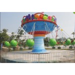 Flying Chairs Supplier - 16 Seats Fruit Mini Portable Carousel