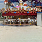 Fiberglass Carousel Manufacturer - 36 Seats Fiberglass Indoor Outdoor