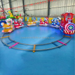 Steel Train Manufacturer - Children's Steel Ride-On Train Track Kids