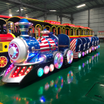Tourist Train Supplier - Indoor Outdoor Electric Trackless Train Ride