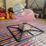 Panda Bull Manufacturer - Panda Inflatable Bull Riding Machine Kids