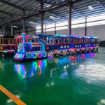 Amusement Train Factory - Electric Indoor Trackless Train Amusement Park