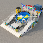 Kid's Ride Supplier - Kid's Tagada Disco Ride-on Trailer Durable