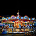 Fiberglass Carousel Manufacturer - 36 Seats Fiberglass Indoor Outdoor