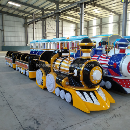 Tourist Train Supplier - Indoor Outdoor Electric Trackless Train Ride