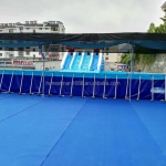 Inflatable Pool Supplier - Slide Large Trestle Pool Children