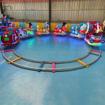 Steel Train Manufacturer - Children's Steel Ride-On Train Track Kids