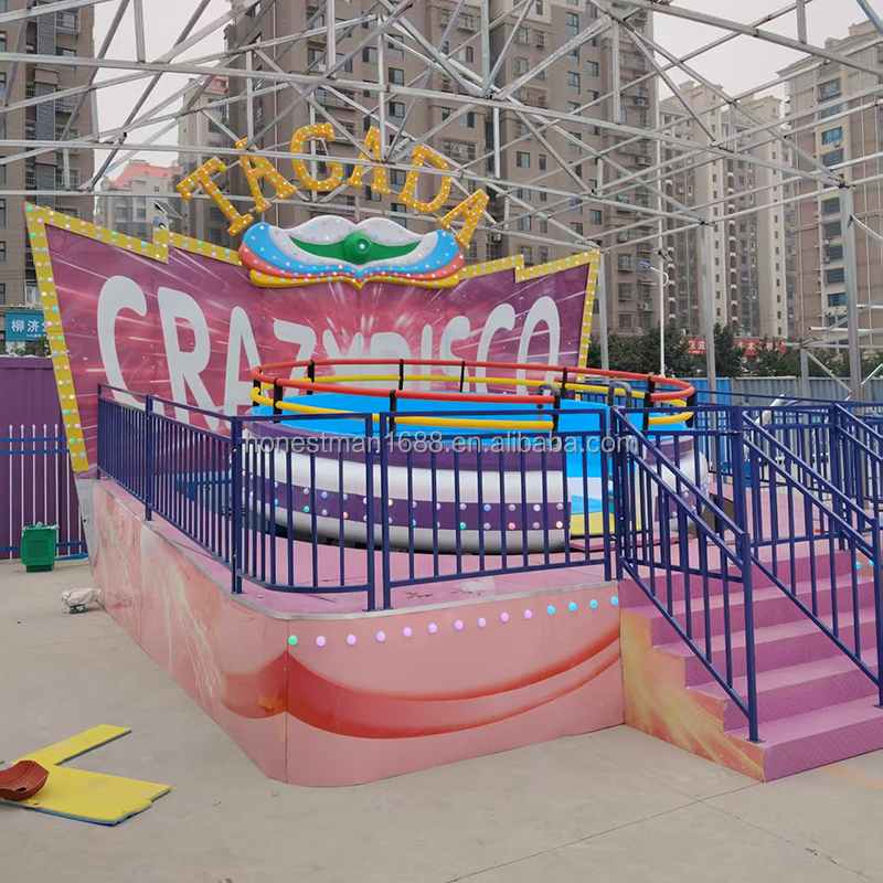 Tagada Disco Manufacturer - 20 Seats Kids Trailer Mechanical Game