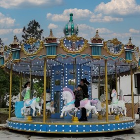 Merry-Go-Round Factory - 16-Seater Indoor Outdoor Merry-Go-Round