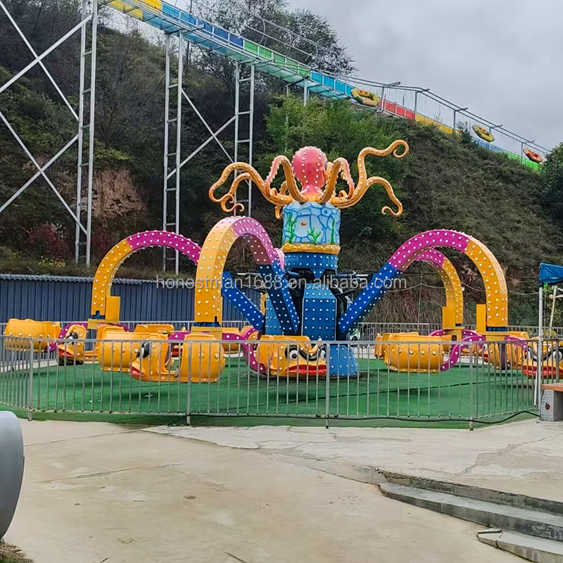 Aircraft Ride Supplier - Aircraft Adults Funfair Self Control Octopus