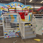 Disc Ride Manufacturer - On Trailer Toy Kids Amusement Mini Samba