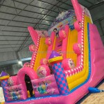 Bouncy Slide Factory - Outdoor Bouncy Slide Bounce House Kids