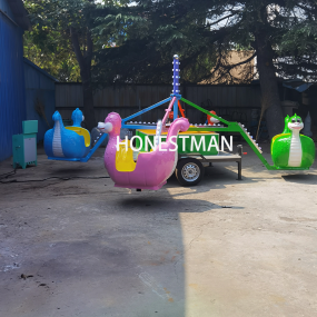 Mobile Ride Factory - Mobile Portable Trailer Children Self Control