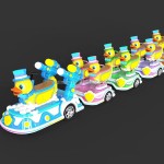 Amusement Train Factory - Fun Electric Trackless Train Kids Mall Ride