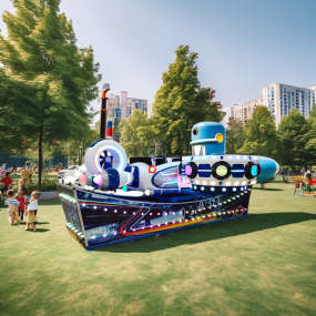 Flying Car Factory - 2024 Crazy Outdoors Playground Flying Car