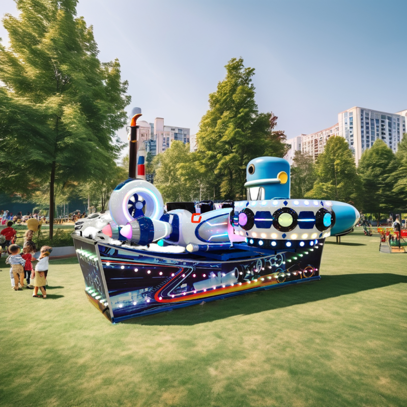 Flying Car Factory - 2024 Crazy Outdoors Playground Flying Car