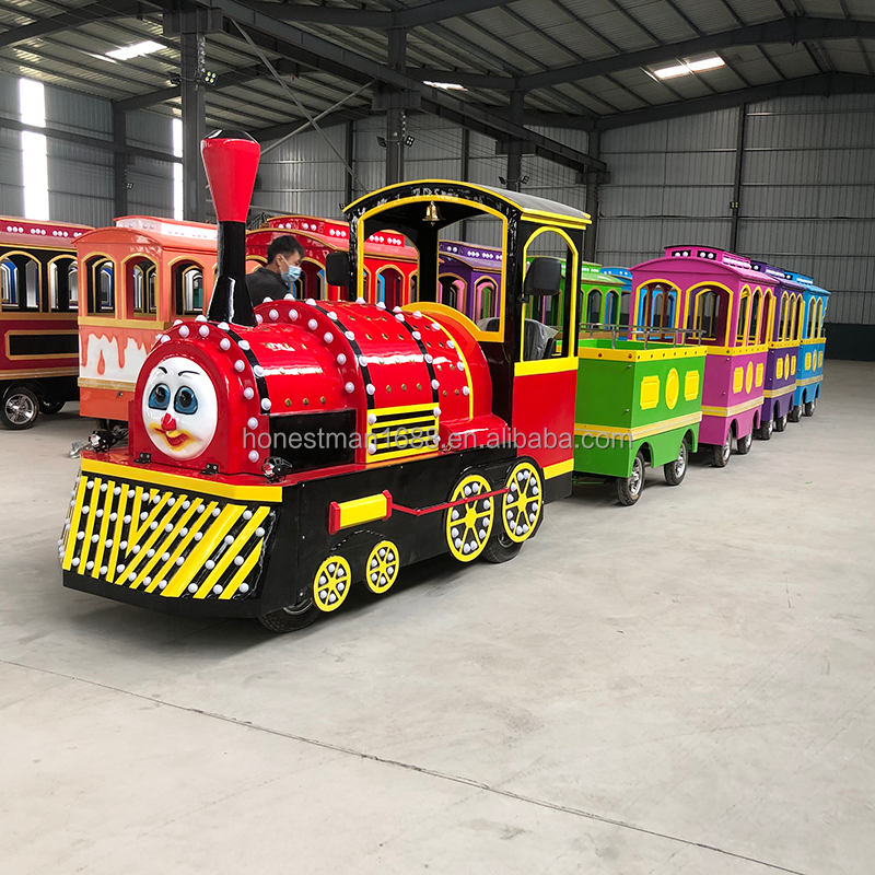 Tourist Train Supplier - Manufacturer Indoors Electric Trackless Mall