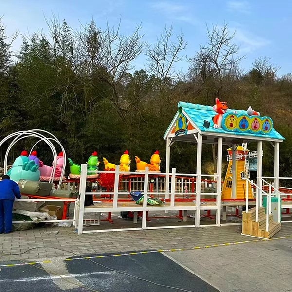 Track Train Supplier - Amusement Park Electric Track Train Mini