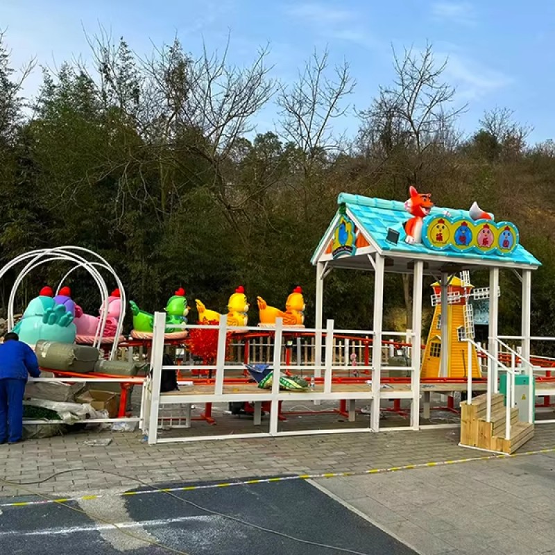 Track Train Supplier - Amusement Park Electric Track Train Mini