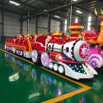 Tourist Train Supplier - Indoor Outdoor Electric Trackless Train Ride