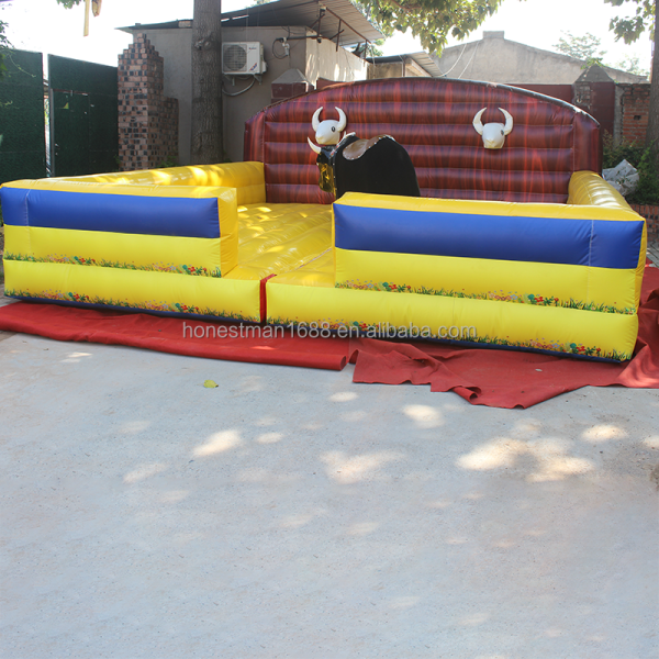 Mechanical Bull Supplier - Inflatable Fiberglass Mechanical Bull Ride