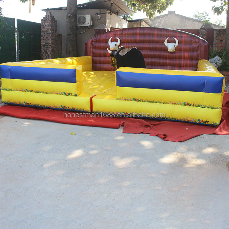 Mechanical Bull Supplier - Inflatable Fiberglass Mechanical Bull Ride