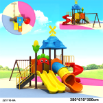 Playground Slide Manufacturer - Custom Plastic Slide Swing Set for Kids