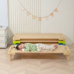 Kindergarten Bed Factory - Stackable Indoor Children Daycare Design Beds
