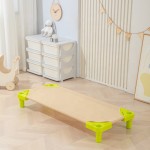 Kid Cot Bed Supplier - Easy Carry PP Mesh Single Children Plastic Bed