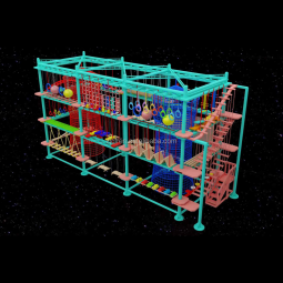 Obstacle Course Manufacturer - Amazing Ninja Style Climbing Walls Nets