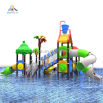 Water Park Slide Supplier - Commercial New Water Play Game Kids