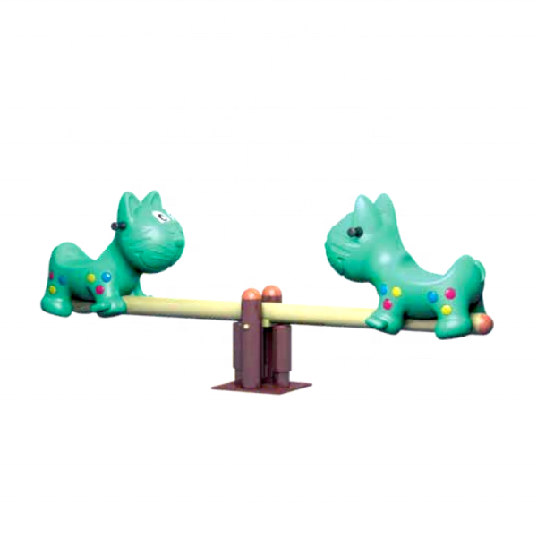 Seesaw Manufacturer - High Quality Cartoon Style Plastic Metal Animal