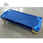 Stackable Cots Factory - Wholesale Blue Plastic Children Sleeping Cots