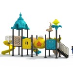 Playground Equipment Supplier - Multifunctional Plastic Swing Slide for Sale